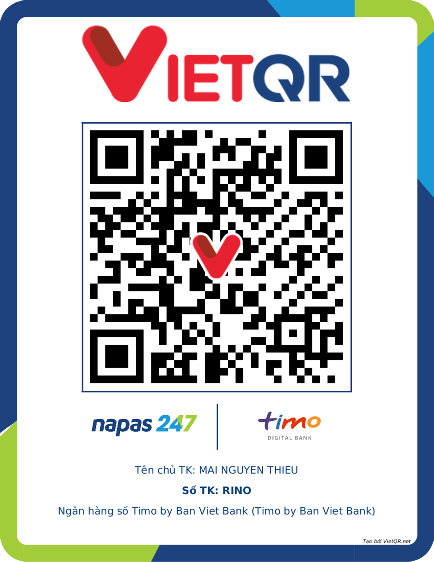 QR donate
